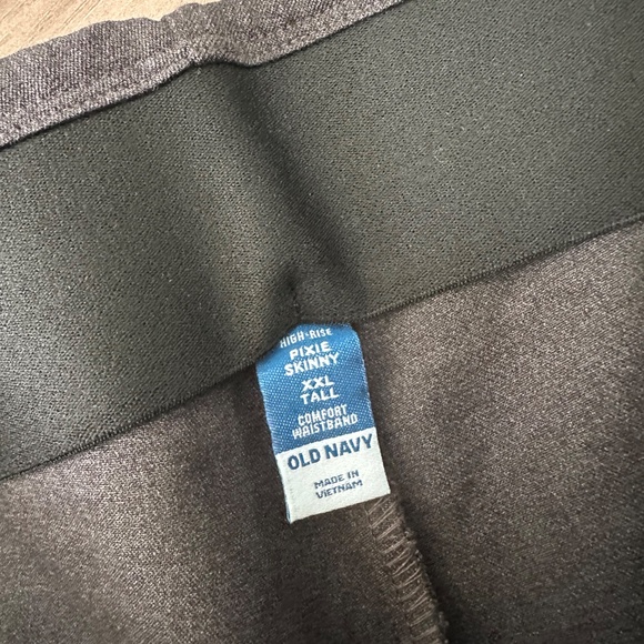 OLD NAVY High-Rise Pixie Skinny  Trousers  - Gray - XXL Tall - Brand New w/ Tags - Picture 4 of 6